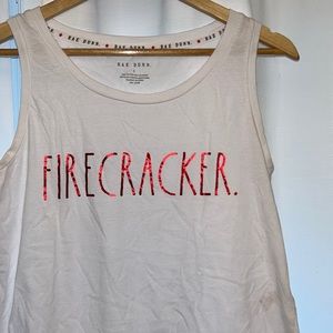 Rae Dunn 4th of July tank top